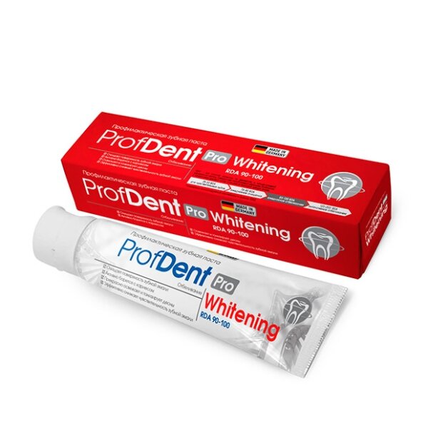 Зубная паста ProfDent Whitening отбеливание 100 мл