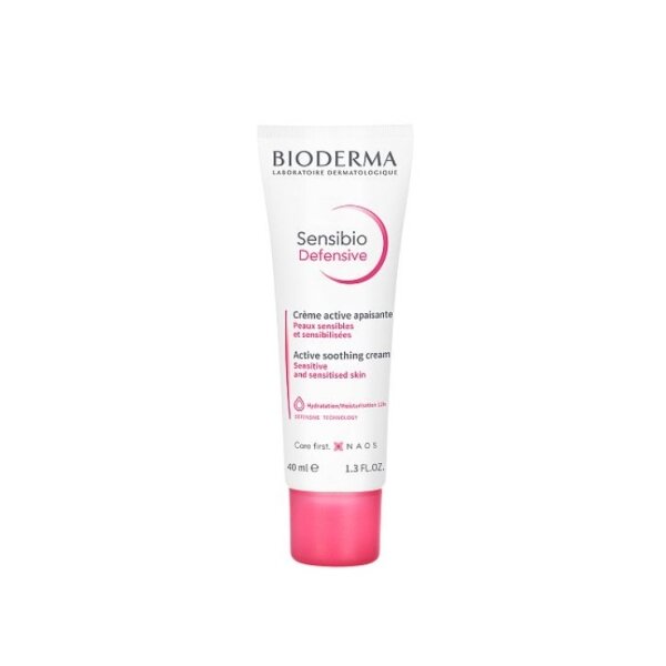 Bioderma Sensibio Defensive Крем легкий увлажняющий для чувствительной кожи лица 40 мл 1 шт.