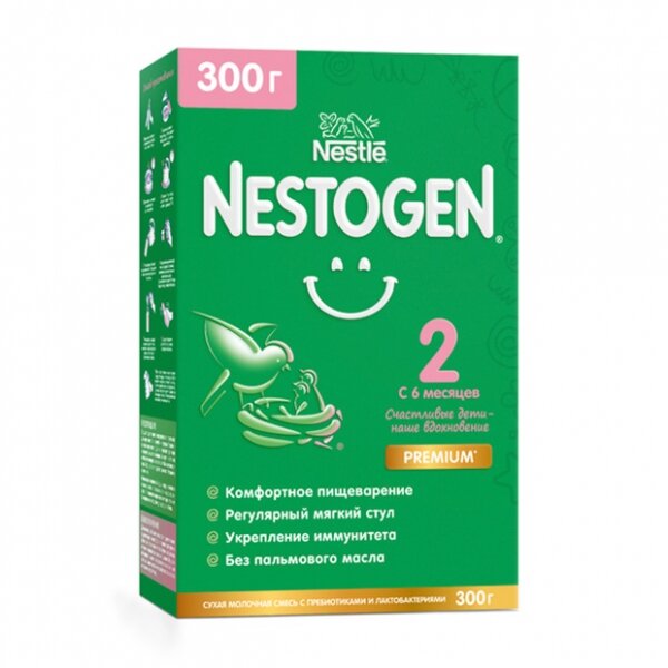 Смесь сухая молочная  Nestogen Nestle-2 с 6 месяцев 300 г