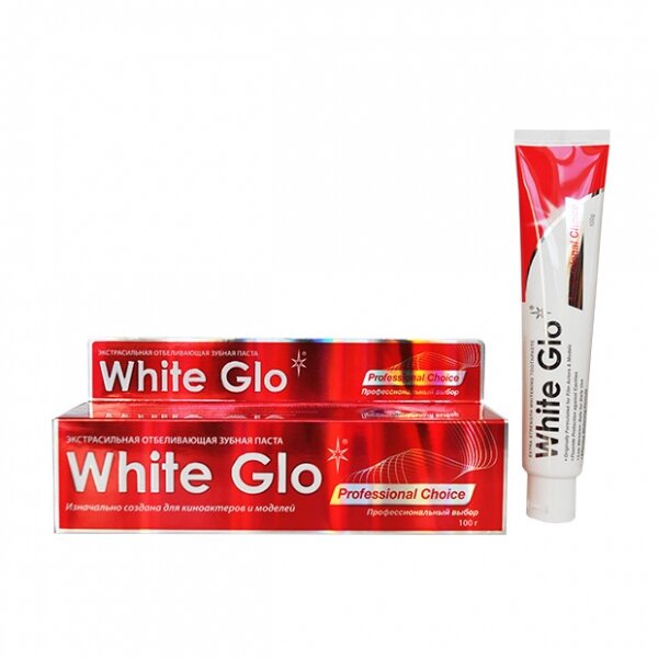 Зуб паста White Glo экстрасильная отбелив профессиональный выбор 100г N 1