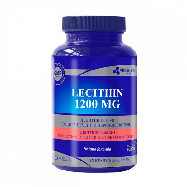 Премиум Витасайнс Лецитин 1200 мг капсулы 60 шт.