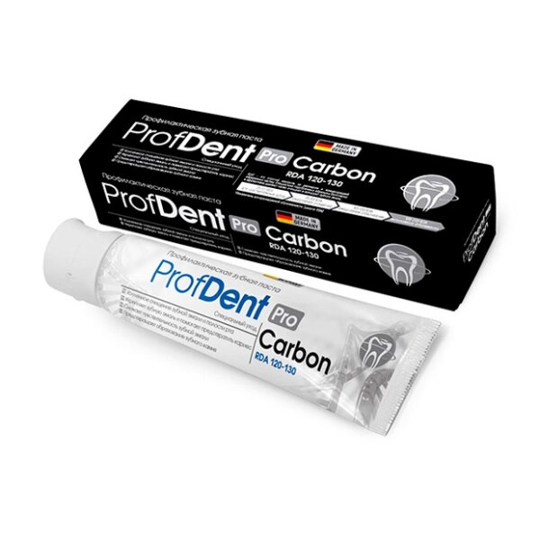 Зубная паста ProfDent Carbon Active специальный уход 100 мл