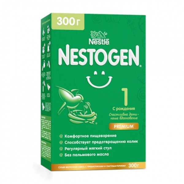 Смесь сухая молочная  Nestogen Nestle-1 300 г