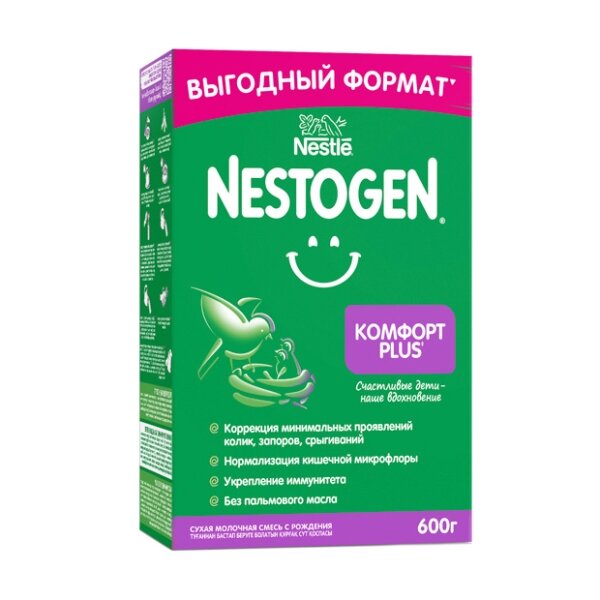 Смесь сухая молочная Nestle Nestogen-1 Комфорт Plus 600 г