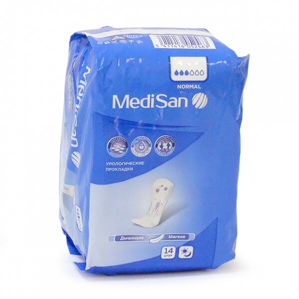 Прокладки урологические MediSan Normal soft 14 шт.