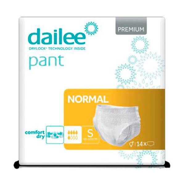 Dailee pant премиум подгузники-трусы для взрослых нормал размер s 14 шт.