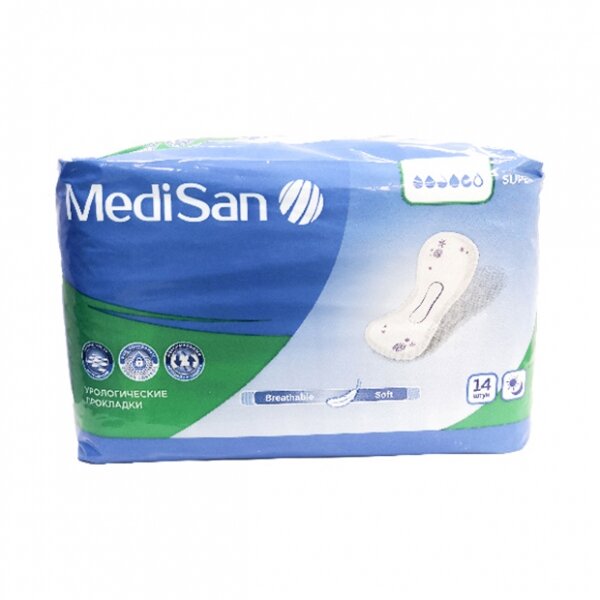 Прокладки урологические Medisan Super soft 14 шт.