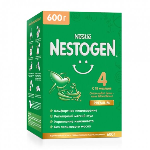 Молочко детское Nestogen Nestle 4 600 г