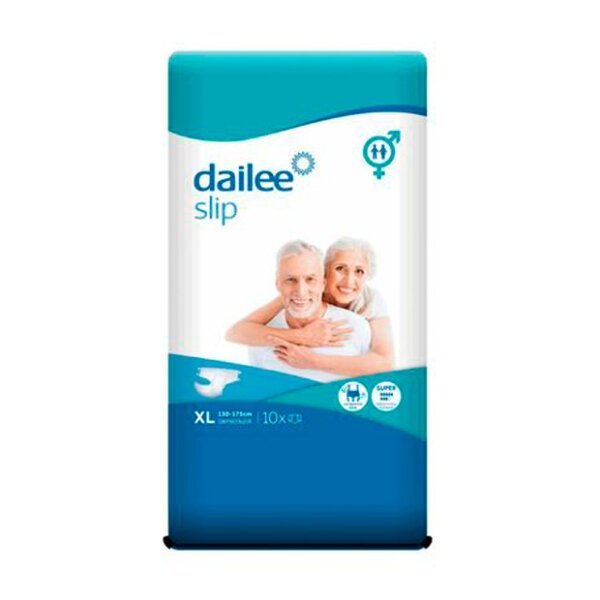 Dailee подгузники для взрослых супер размер xl 10 шт.