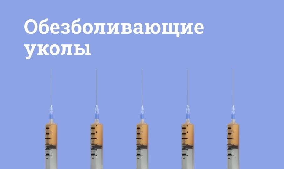 Обезболивающие уколы