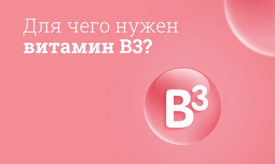 Для чего нужен организму витамин B3?