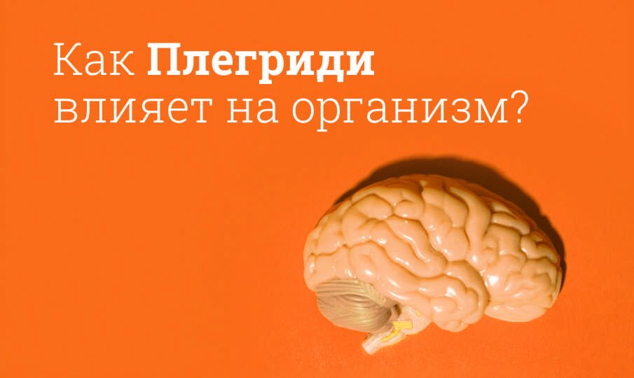 Как Плегриди влияет на организм?
