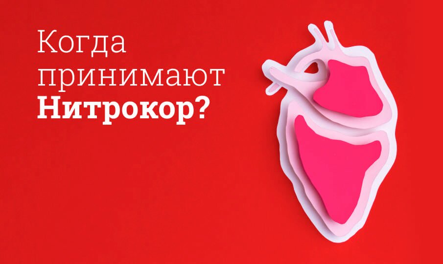 Когда принимают Нитрокор?