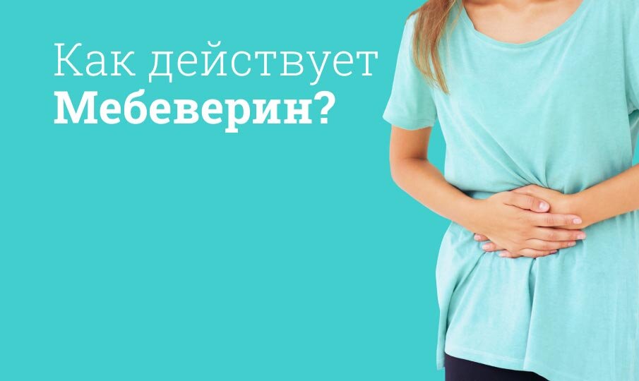 Как действует Мебеверин?