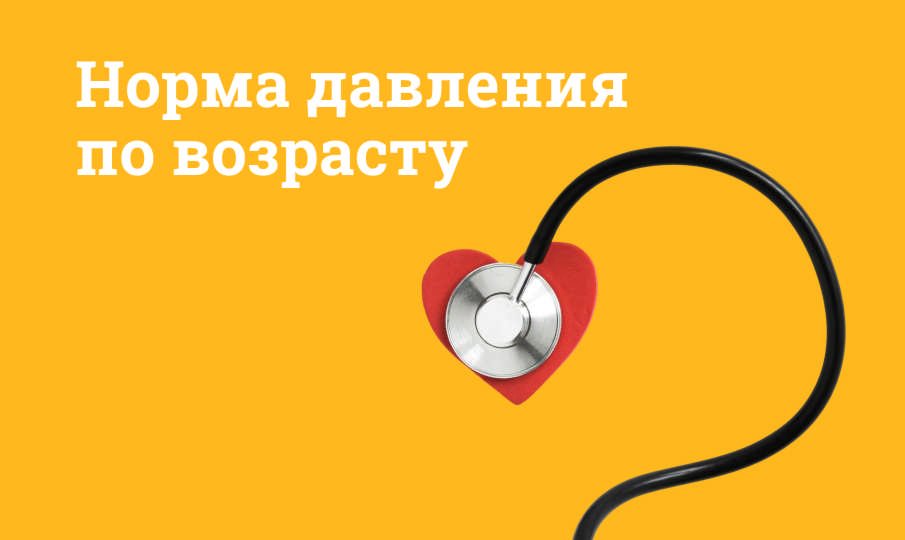 Норма давления по возрасту