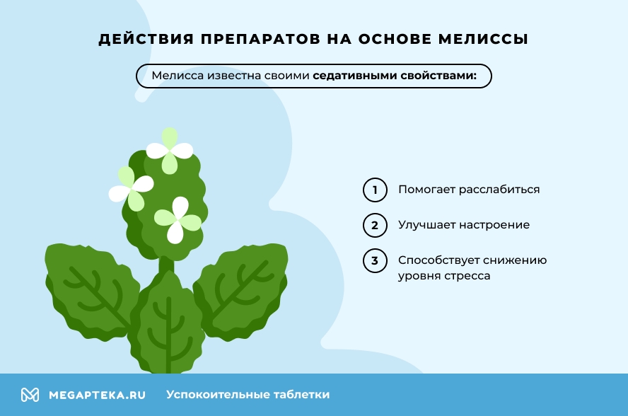 Успокоительные таблетки без рецептов: доказательства эффективности, безопасность