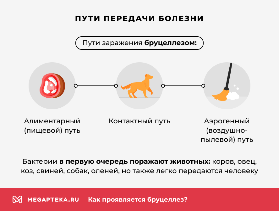 Пути передачи болезни