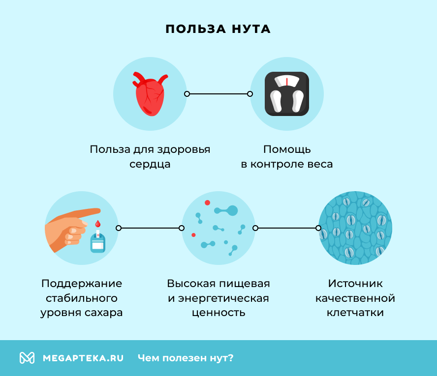 Польза нута