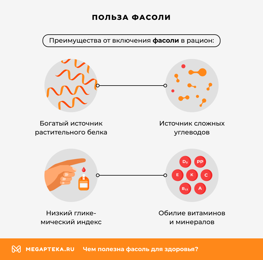 Польза фасоли