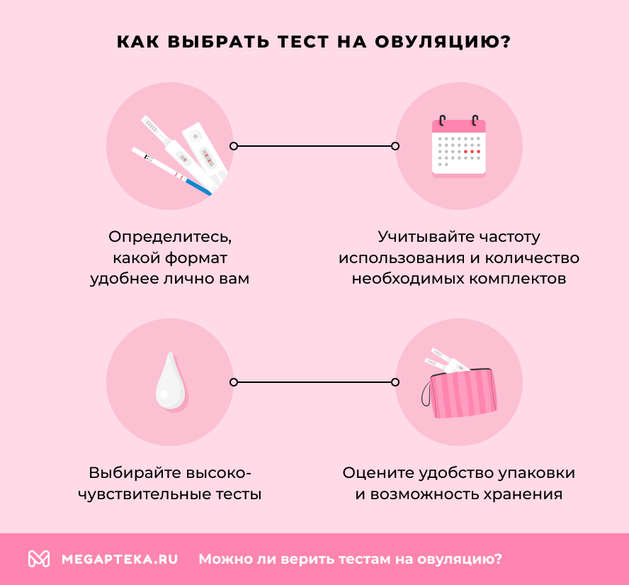 Как выбрать тест на овуляцию?