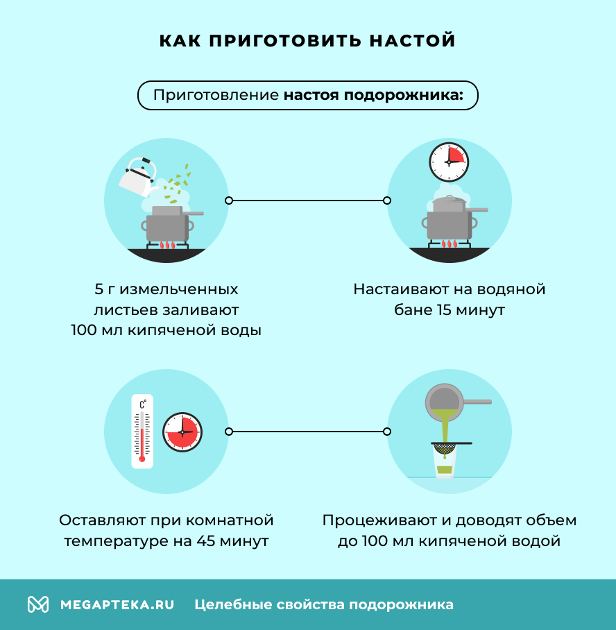 Как приготовить настой?