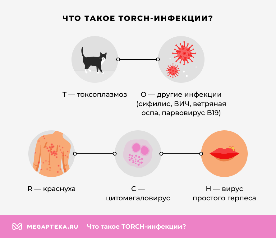Что такое TORCH-инфекции?