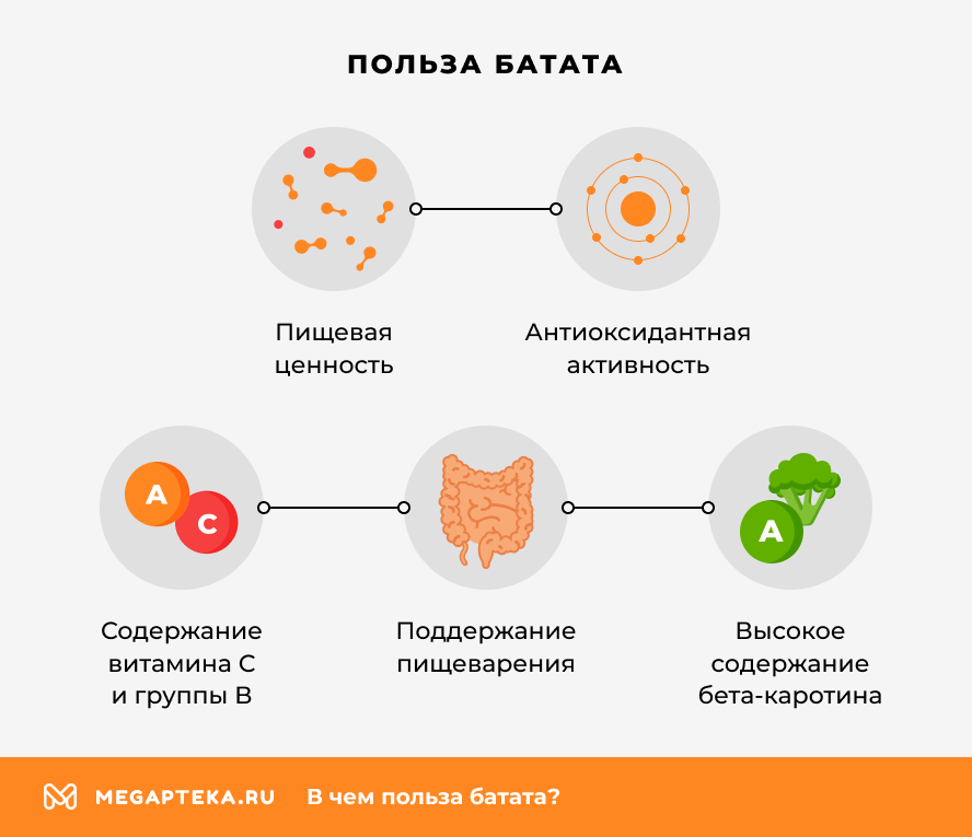 Польза батата