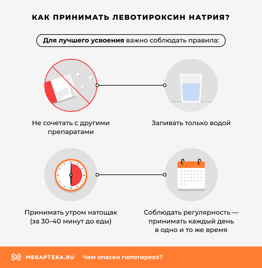 Как принимать Левотироксин натрия?