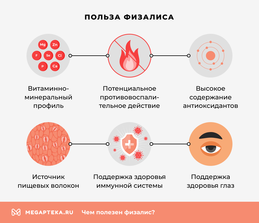Польза физалиса