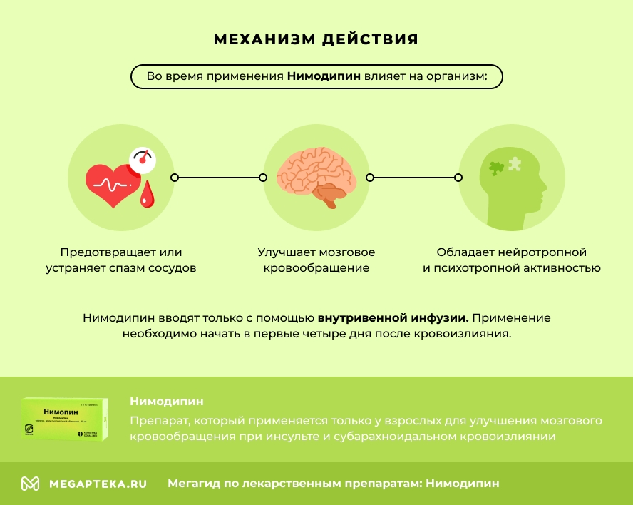 Механизм действия