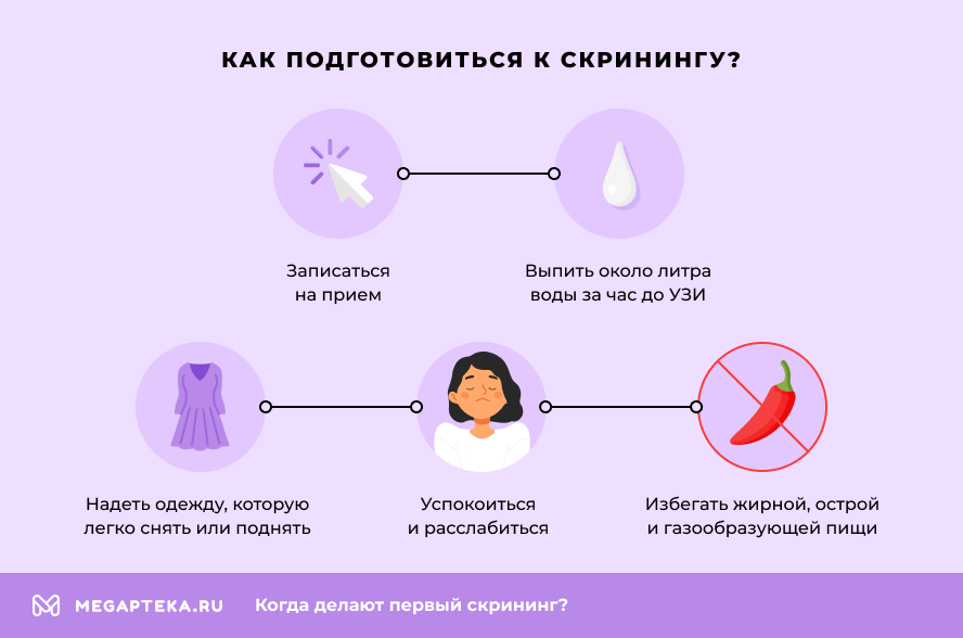 Как подготовиться к скринингу?