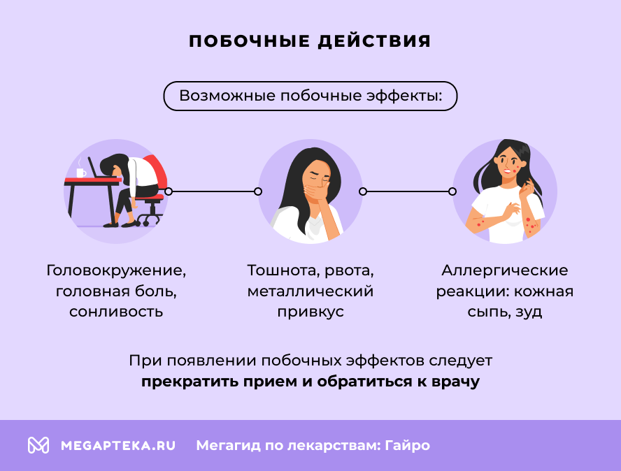 Побочные действия