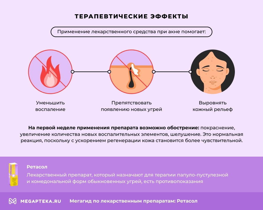 Терапевтические эффекты